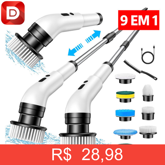 Foto do produto Escova de limpeza elétrica JY-6010