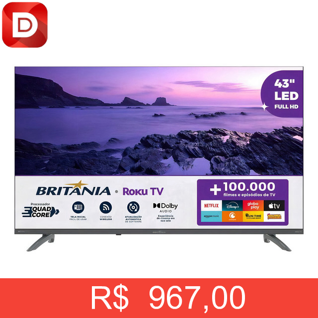 Foto do produto Smart TV 43