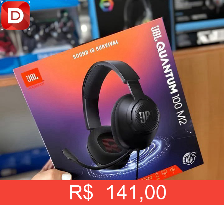 Foto do produto JBL Headset Gamer Com Fio Quantum