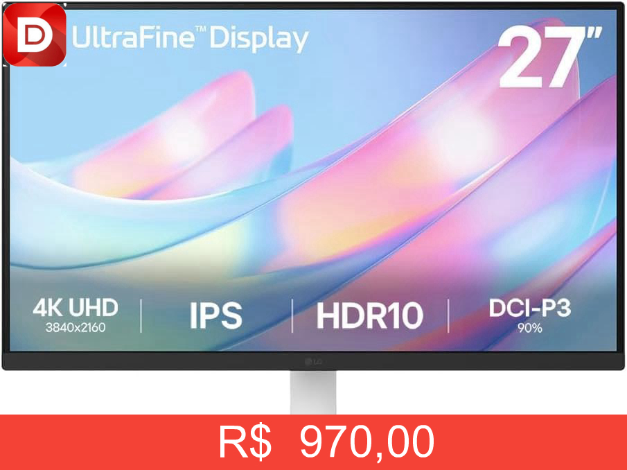 Foto do produto Monitor Profissional LG UltraFine 27
