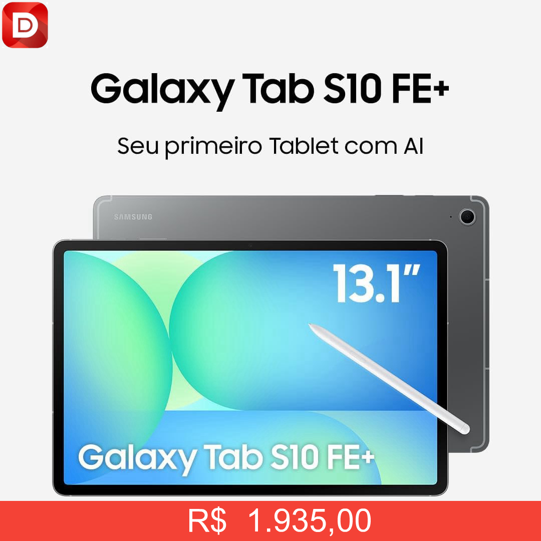 Foto do produto Samsung Tablet Galaxy Tab S10 FE