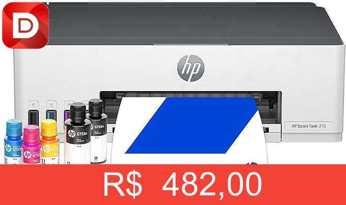 Foto do produto Impressora HP Smart Tank 210