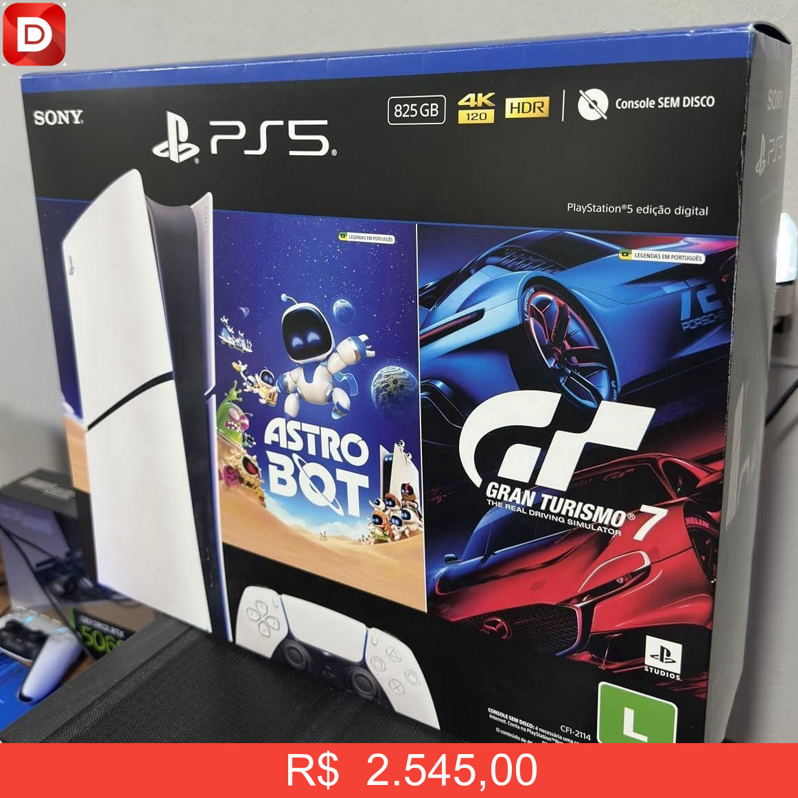 Foto do produto PlayStation 5 Slim Digital