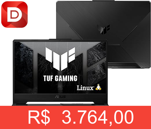 Foto do produto Notebook ASUS TUF Gaming A15
