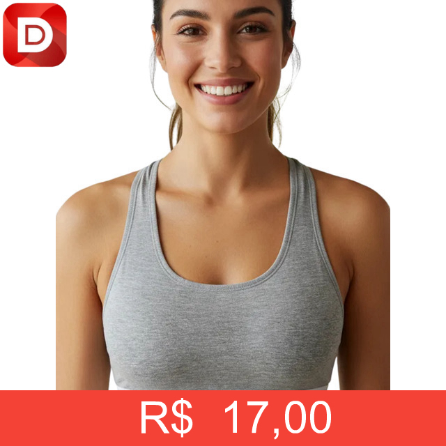 Foto do produto Top Puma Sem Bojo Algodão