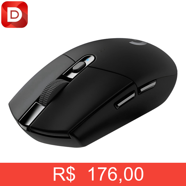 Foto do produto Mouse Gamer Sem Fio Logitech G305 Lightspeed