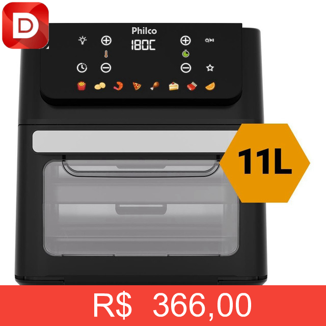 Foto do produto Fritadeira Air Fryer Philco