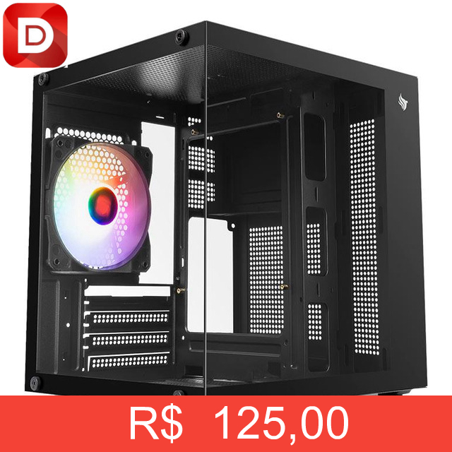Foto do produto Gabinete Gamer Pichau Atom
