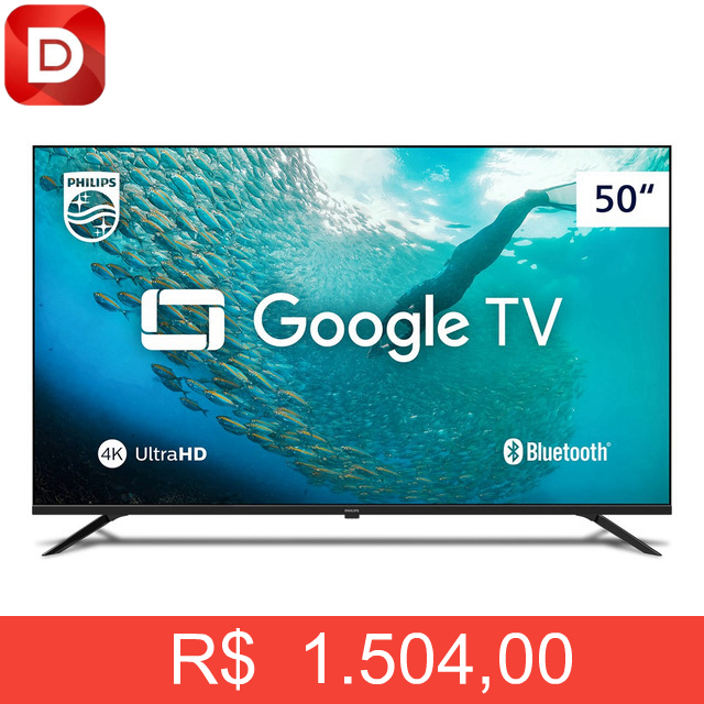 Foto do produto Smart Tv Philips 50 4k 50pug7019