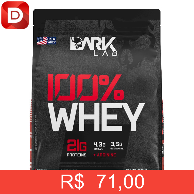 Foto do produto Whey 100% Protein Dark Lab