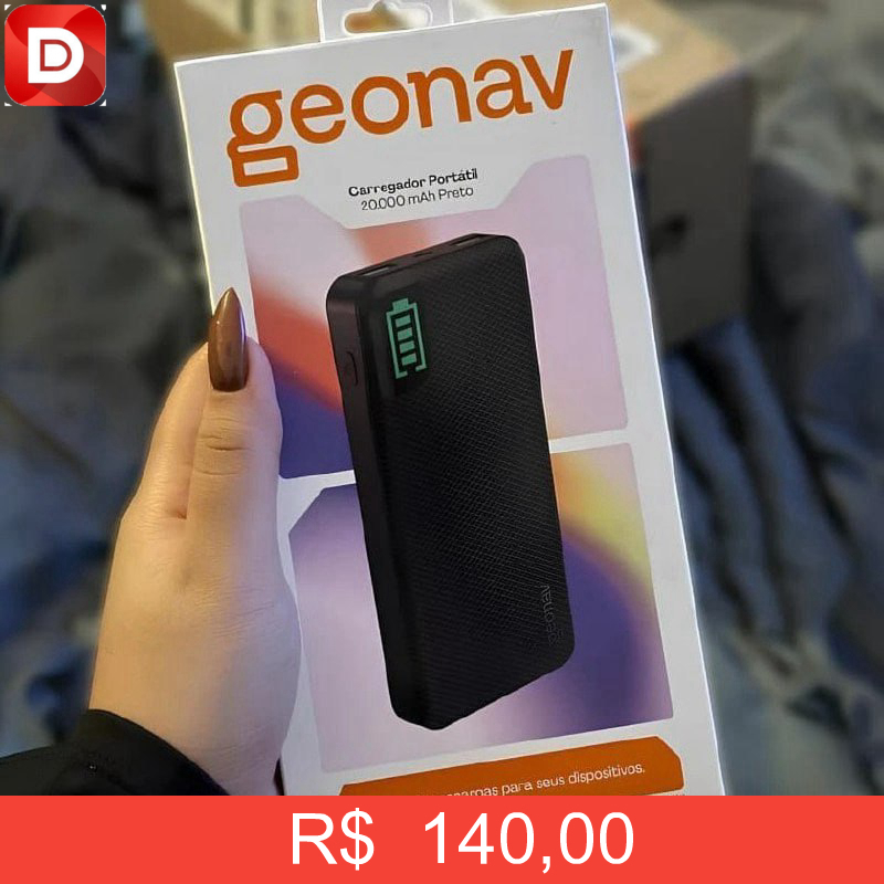 Foto do produto Geonav Power Bank