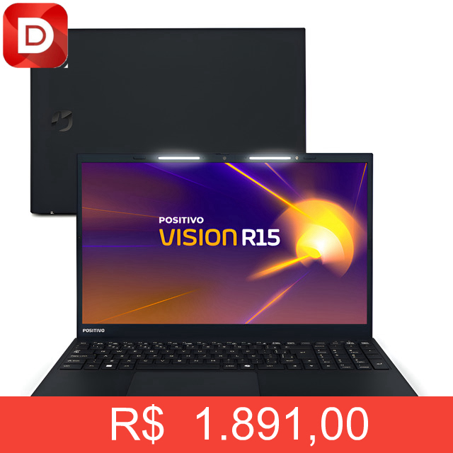 Foto do produto Notebook Positivo Vision R15