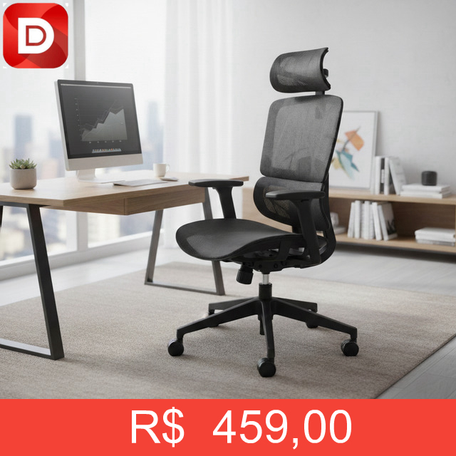 Foto do produto Cadeira Ergonômica Executiva
