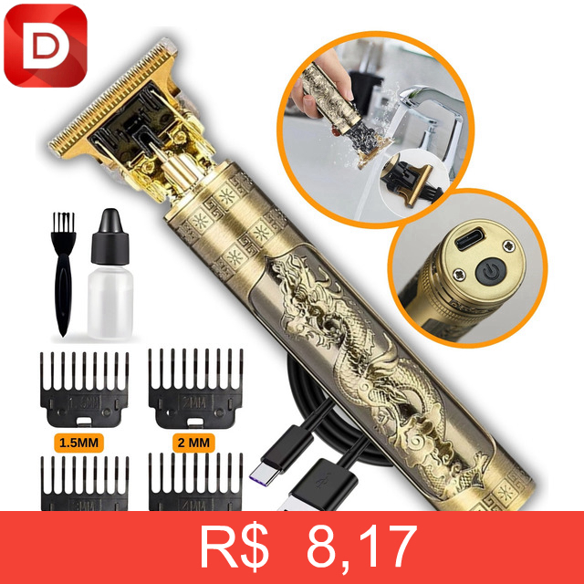 Foto do produto Maquininha de Cortar Cabelo Dragão