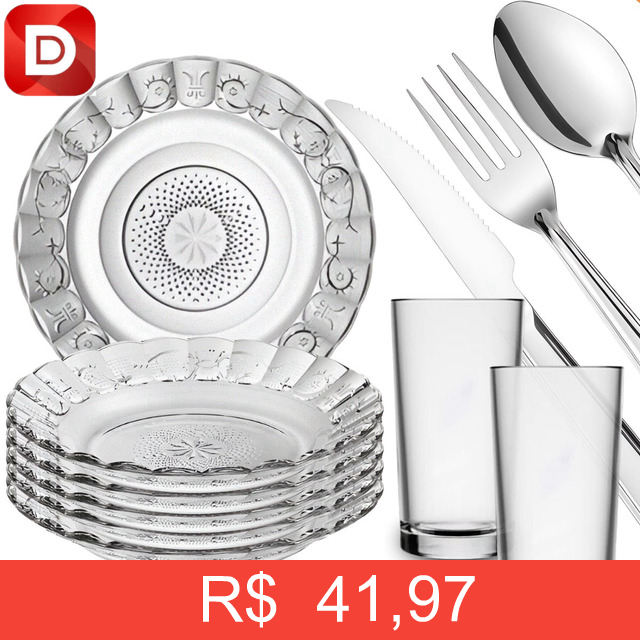 Foto do produto Aparelho De Jantar 30 Peças