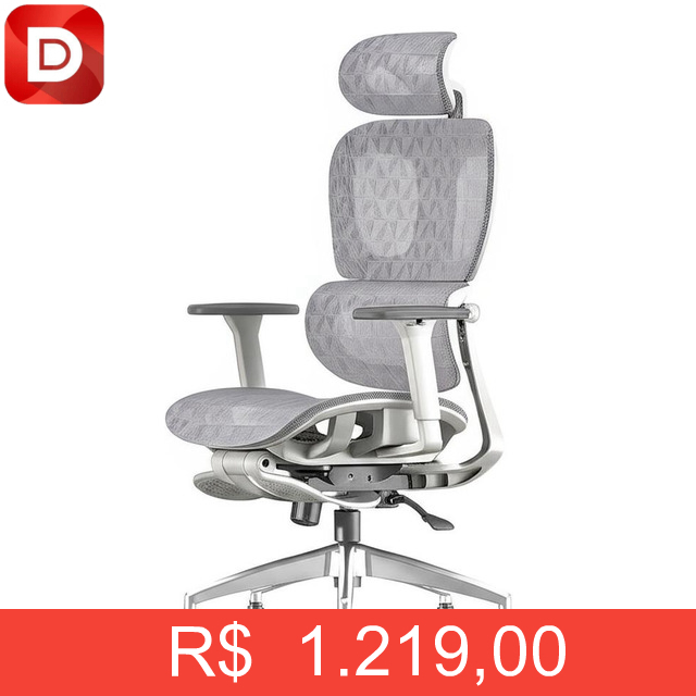 Foto do produto Cadeira Escritório Ergonômica Executiva Premium Sensetup Cosy T03