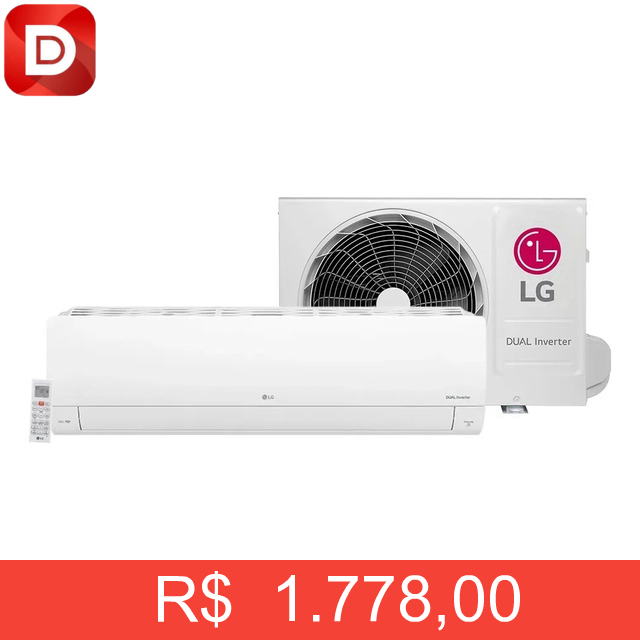 Foto do produto Split Hiwall Inverter Lg Dual Compact