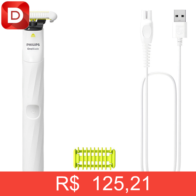 Foto do produto Aparador e Raspador Oneblade Intimate Philips