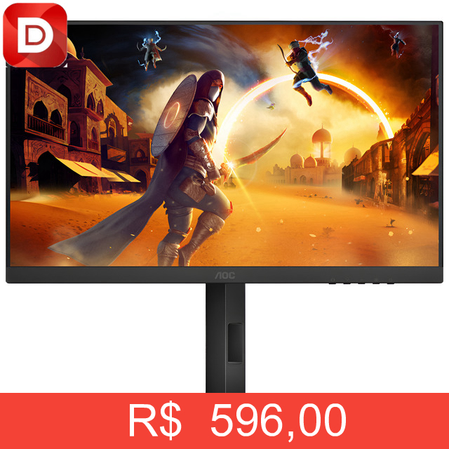 Foto do produto Monitor Gamer AOC 24