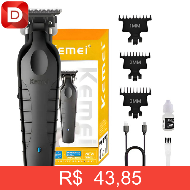 Foto do produto Kemei Maquina De Acabamento