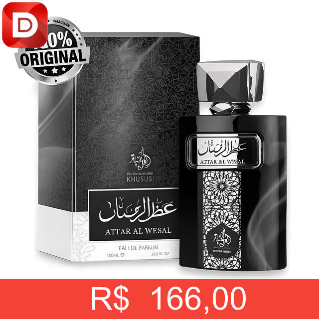 Foto do produto Perfume Attar Árabe Al Wesal Wataniah