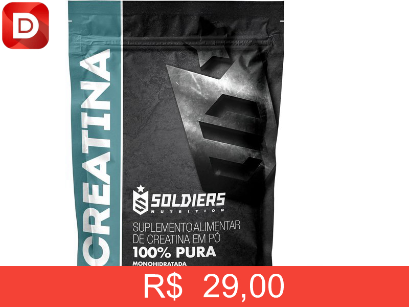 Foto do produto Soldiers Nutrition Creatina Monohidratada