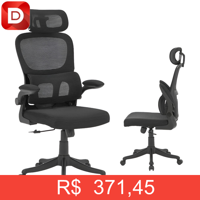 Foto do produto Cadeira de Escritório Ergonômica Python Fly