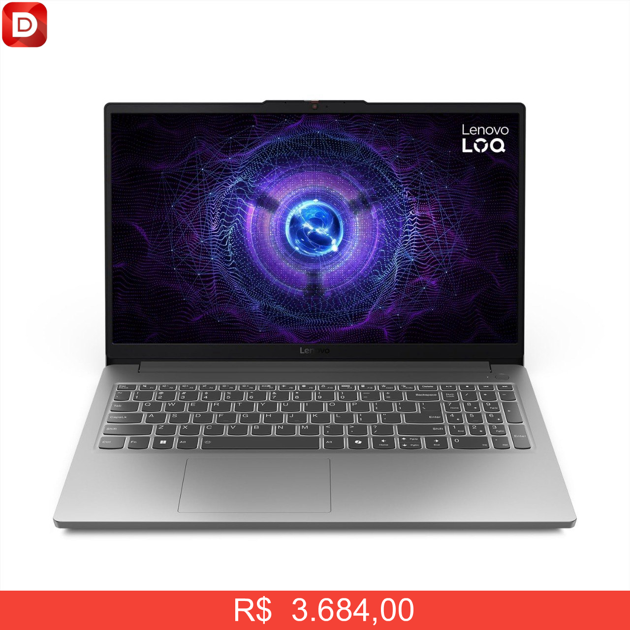 Foto do produto Notebook Lenovo LOQ