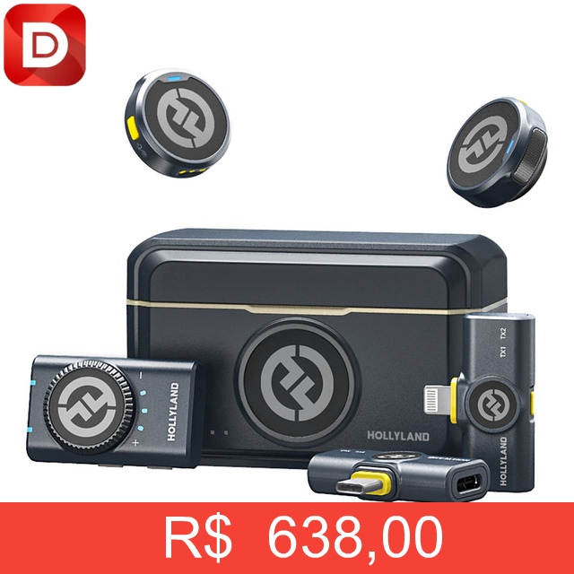 Foto do produto Microfone Hollyland Lark M2