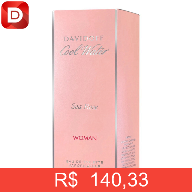 Foto do produto Perfume Davidoff Cool Water Sea Rose EDT
