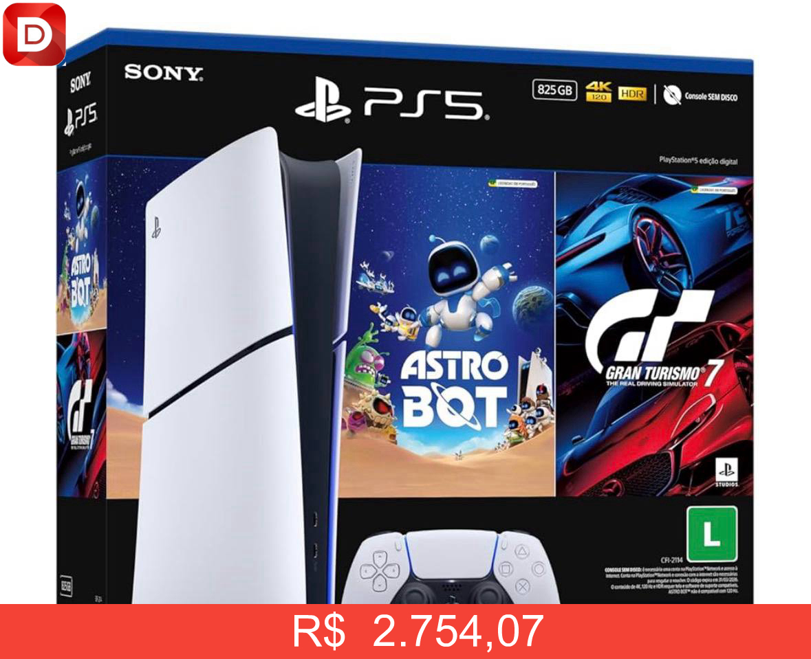 Foto do produto PlayStation 5 Slim Digital