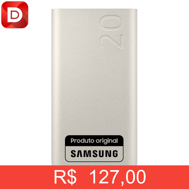 Foto do produto Power Bank Portatil Samsung