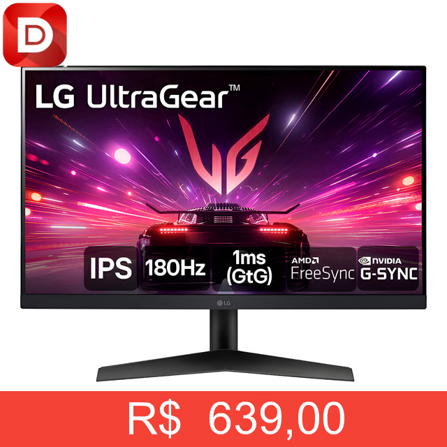 Foto do produto Monitor Gamer LG Ultragear