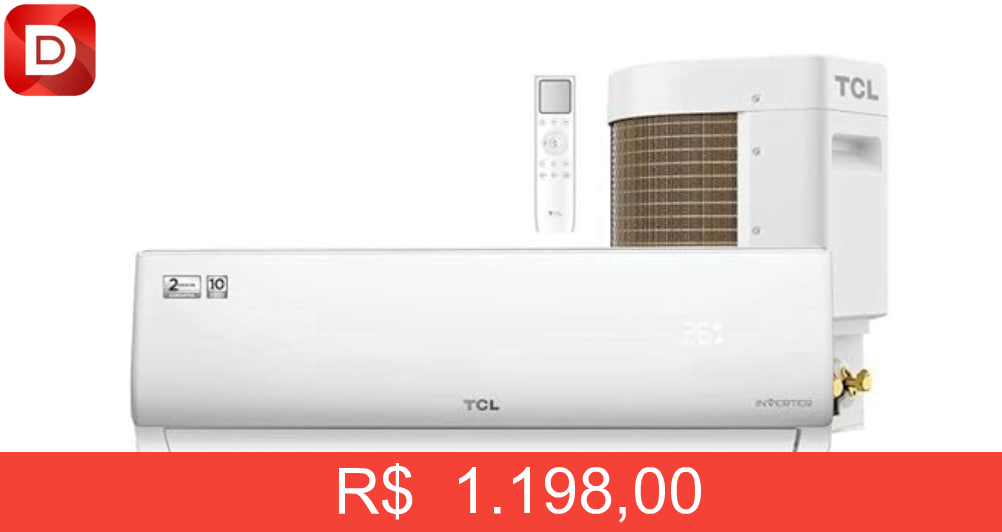 Foto do produto Ar Condicionado TCL Split Hi Wall Elite Inverter