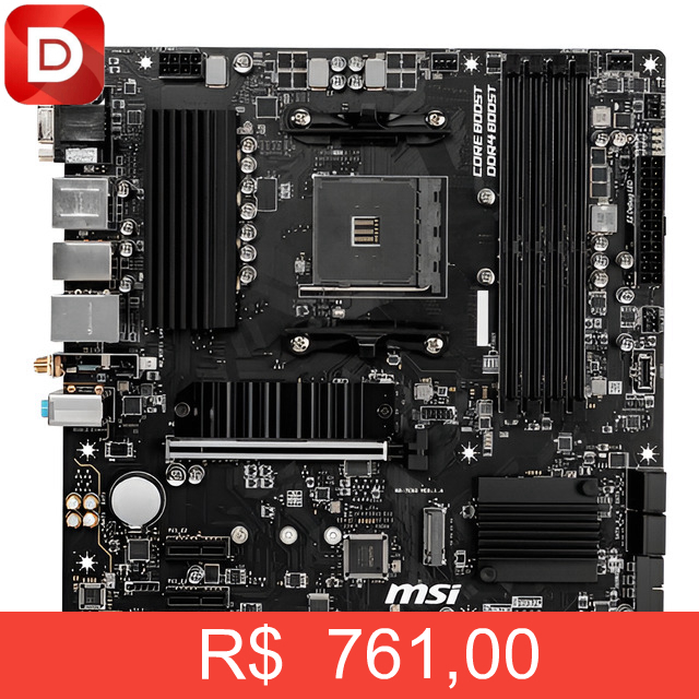Foto do produto Msi B550m Pro-vdh Wifi