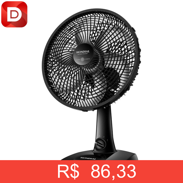 Foto do produto Ventilador de Mesa Mondial