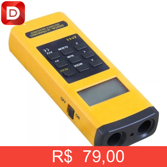 Foto do produto Medidor De Distâncias