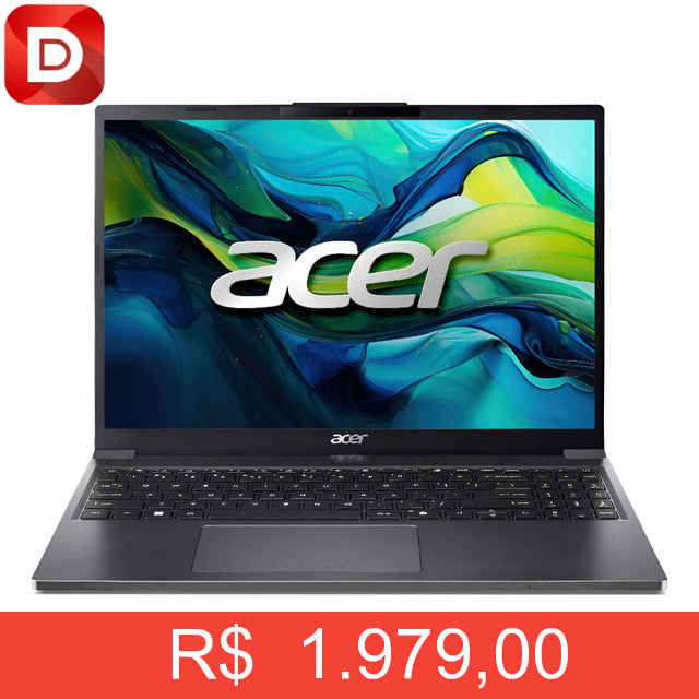 Foto do produto Notebook Acer Aspire Go 15 Ag15-51p-39mu