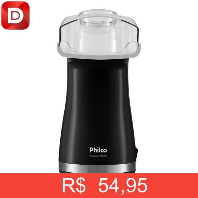 Foto do produto Pipoqueira Elétrica Sem Óleo Philco 1200w