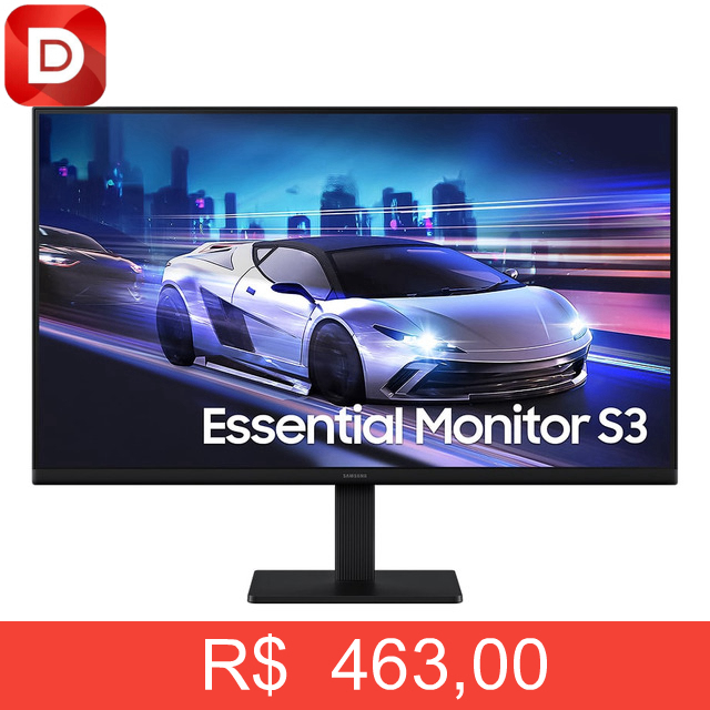 Foto do produto Monitor Gamer Samsung 24 Fhd 120hz Hdmi Dp