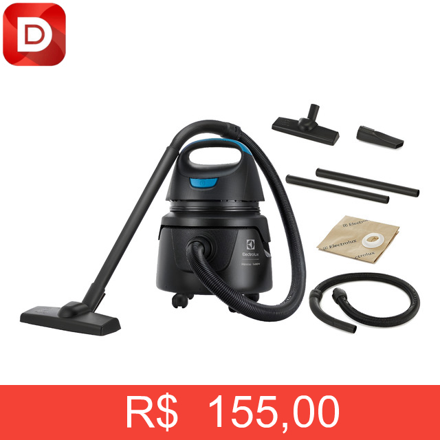 Foto do produto Aspirador de Pó e Água Electrolux Compacto Potente AWD01