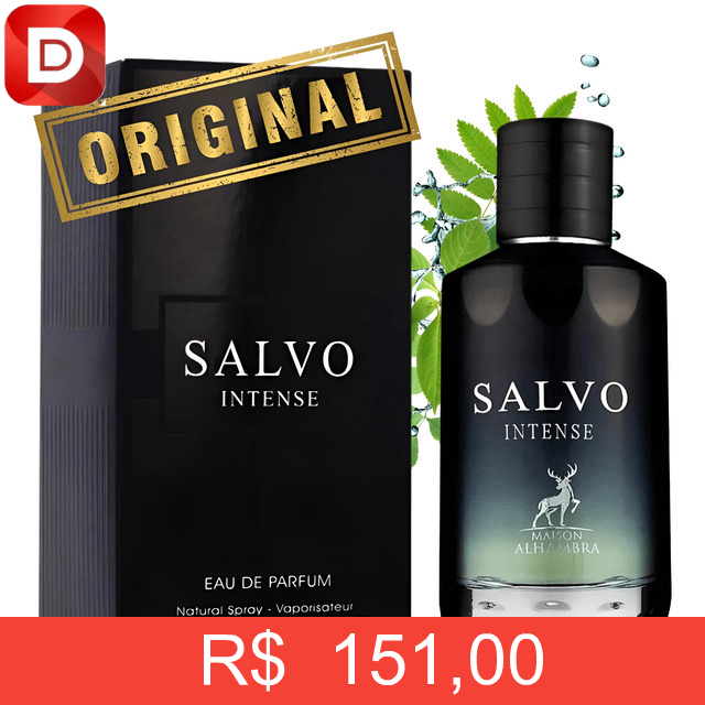 Foto do produto Perfume Árabe Salvo Intense