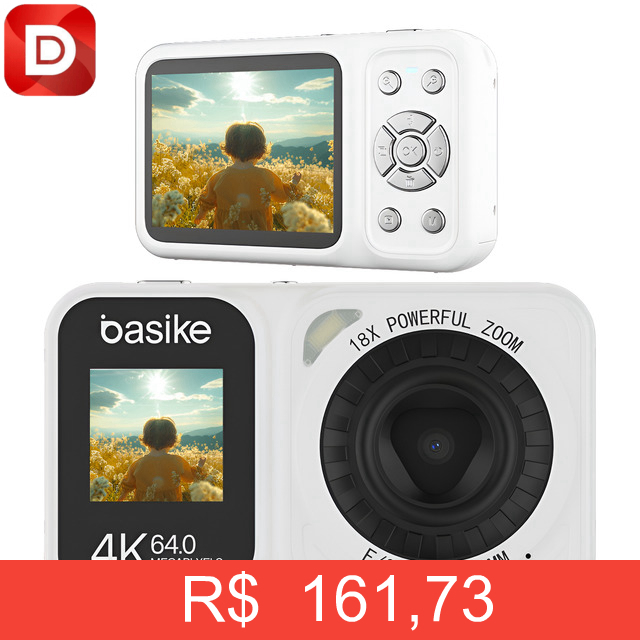 Foto do produto Câmera Digital 4k Ultra Hd