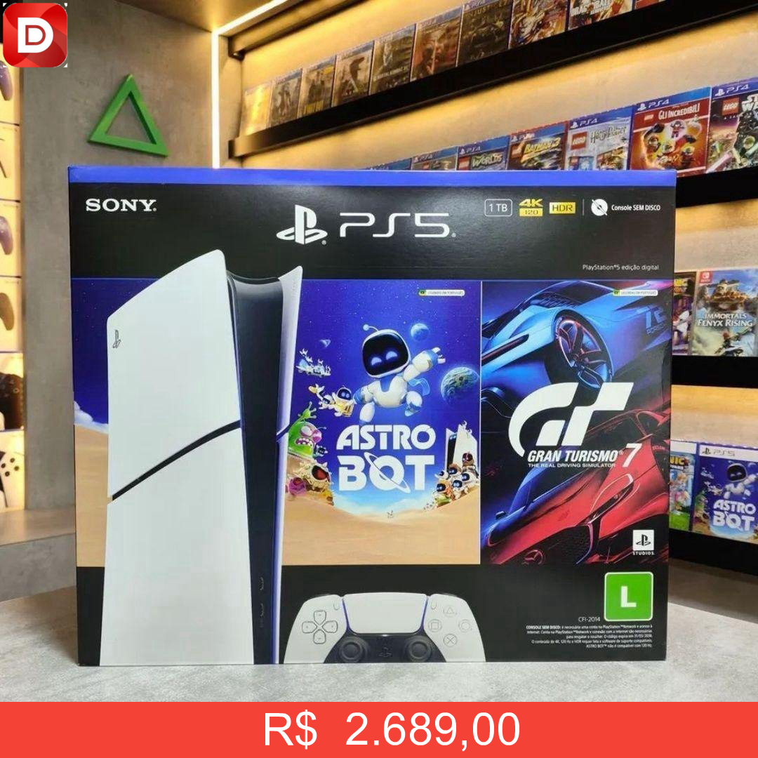 Foto do produto PlayStation 5 Slim Digital