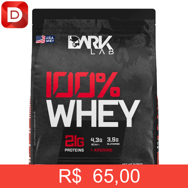 Foto do produto Whey Dark Lab Concentrado 100%
