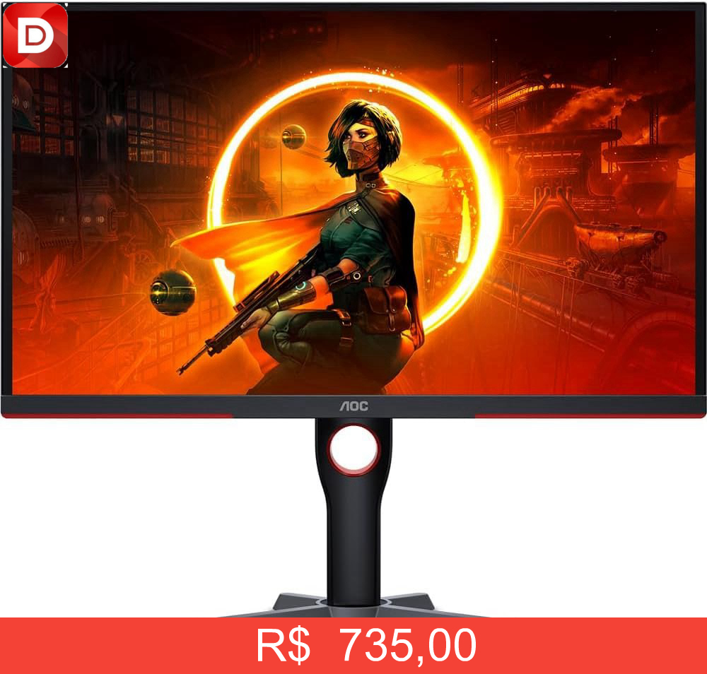 Foto do produto Monitor Gamer AOC DESTINY 25