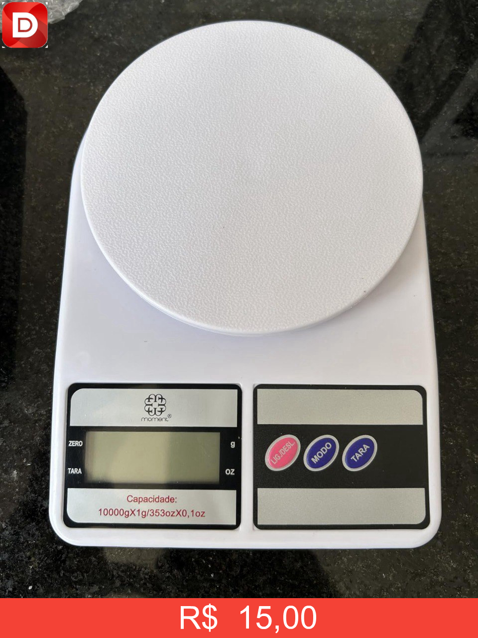 Foto do produto Balança Digital de Cozinha