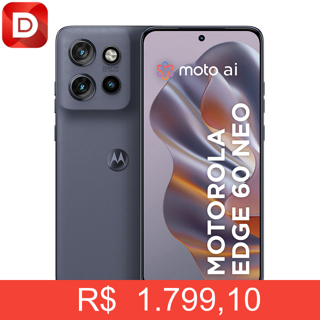 Foto do produto Motorola Edge 60 Neo 5G