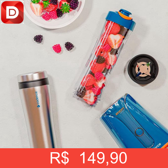 Foto do produto Blender Zoop Sport Inox Cadence