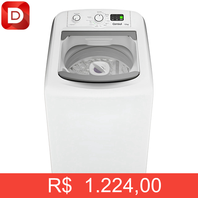 Foto do produto Máquina De Lavar Automática Consul Hasta 12kg